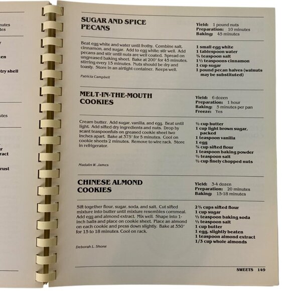 Winterthurs Culinary Collection Cookbook 3rd Edition 1985 Spiral Bound Recipes - Picture 11 of 13